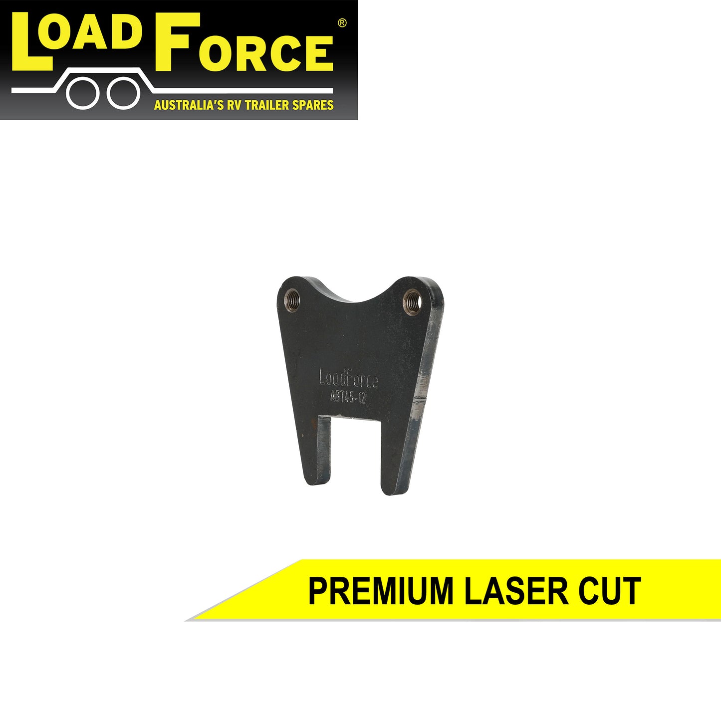 Weld-on mounting bracket for TA100, TA200, TA300 brake calipers for 12inch disc - pick axle size - Trailer Spares Direct