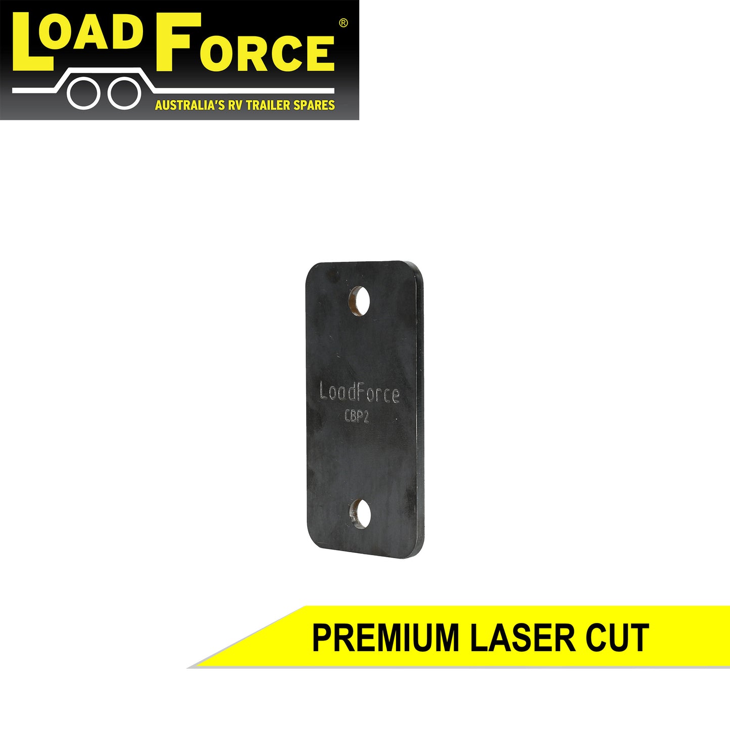 Coupling base plate with 2 holes for A150-2 - Trailer Spares Direct