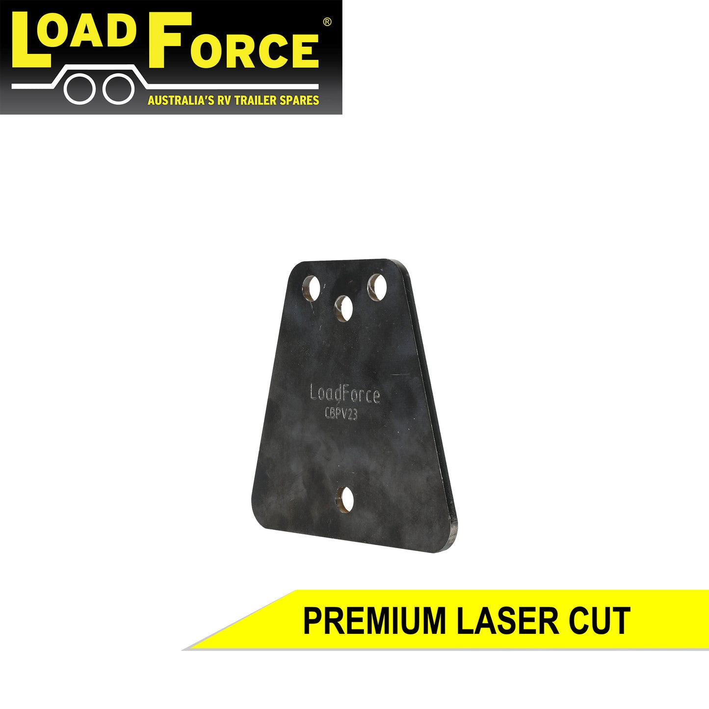 Coupling Base Plate V Shape for 2 & 3 hole couplings - Trailer Spares Direct