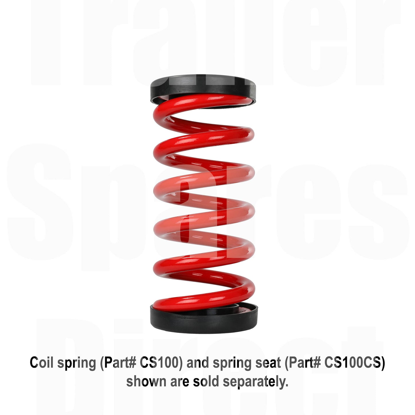 Coil Spring Rubber Seat - Trailer Spares Direct