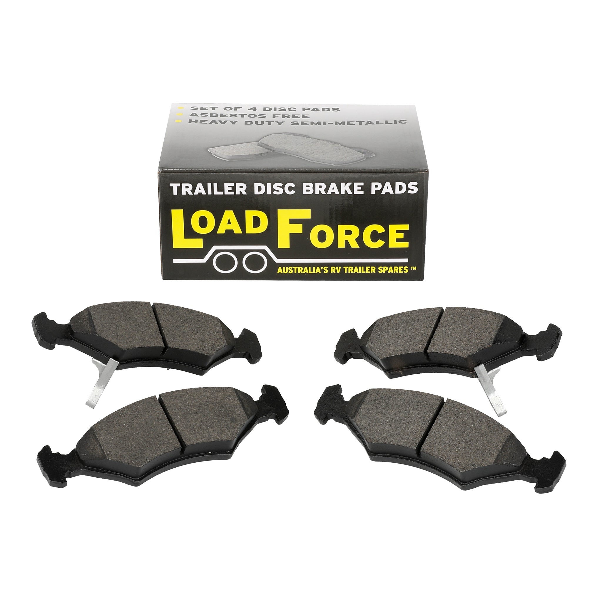 LoadForce disc brake pad set for T35 and UFP DB35 caliper models