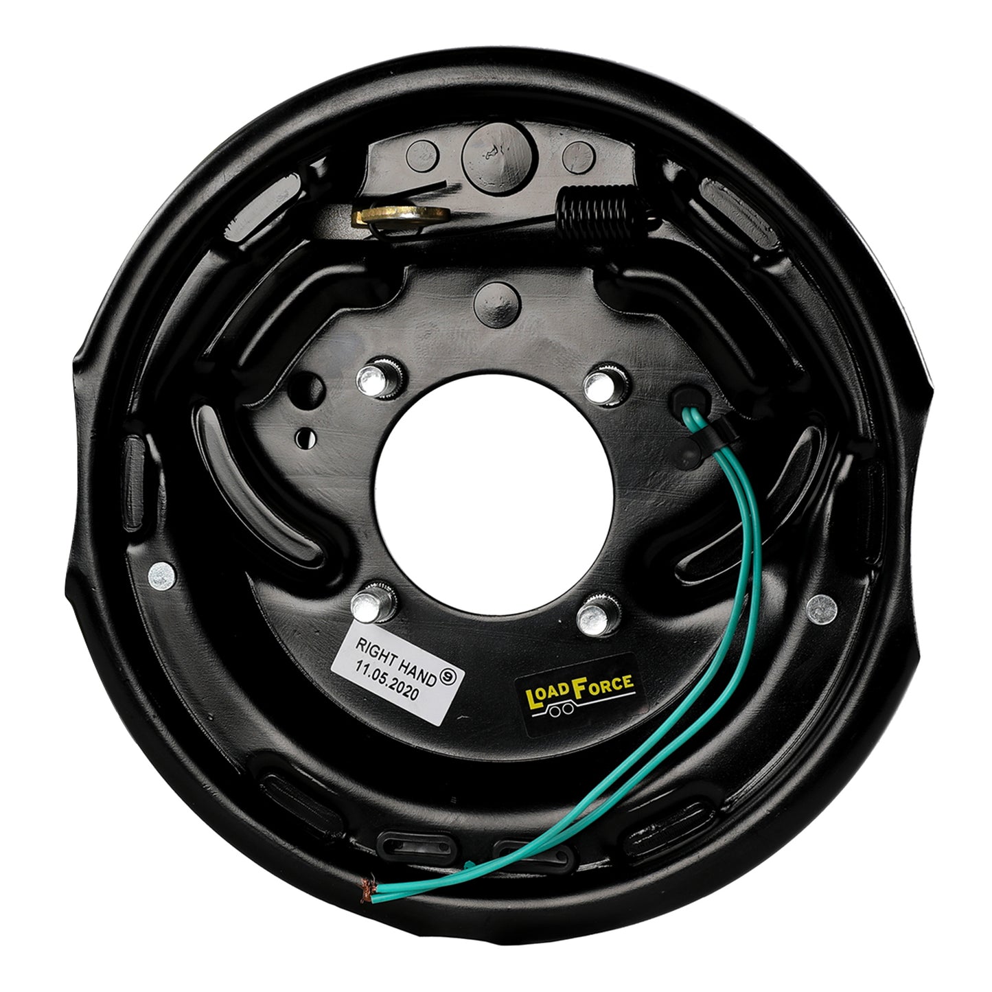 10 inch right side electric backing plate assembly with park brake