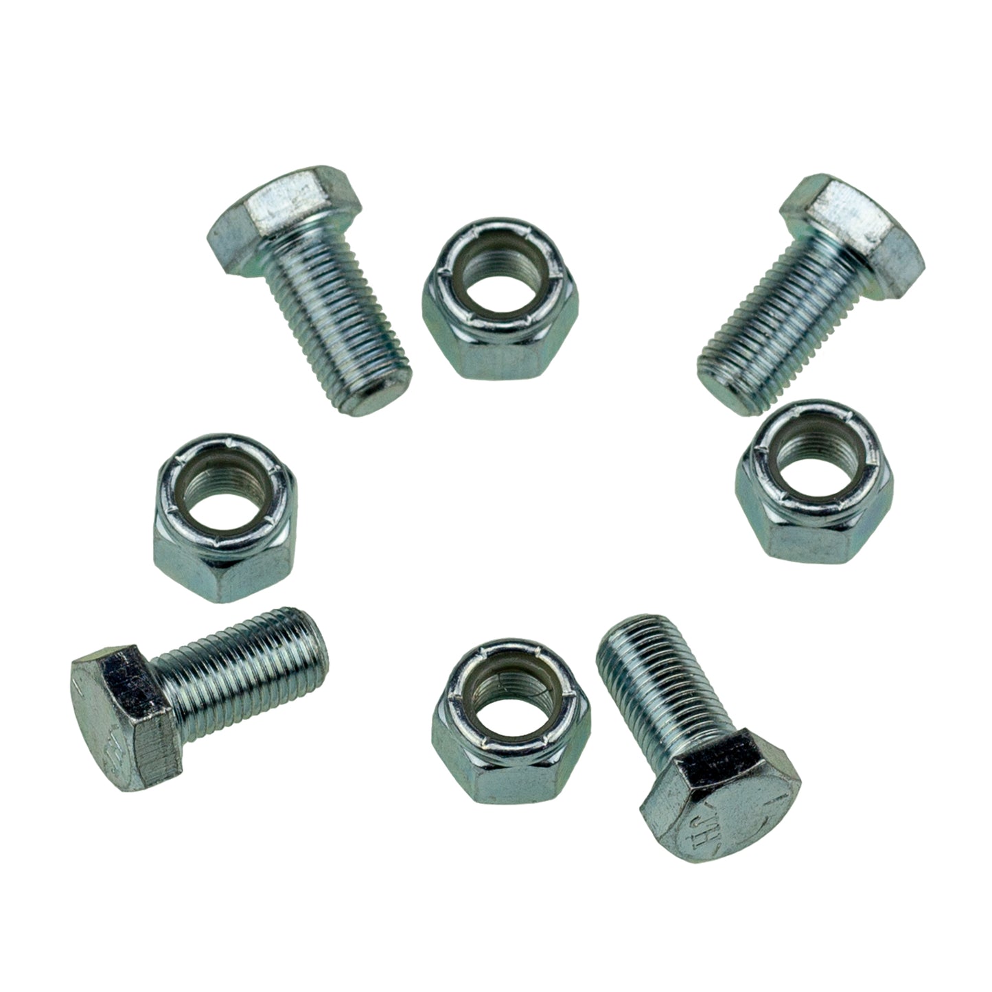 Bolt kit for hydraulic backing plate