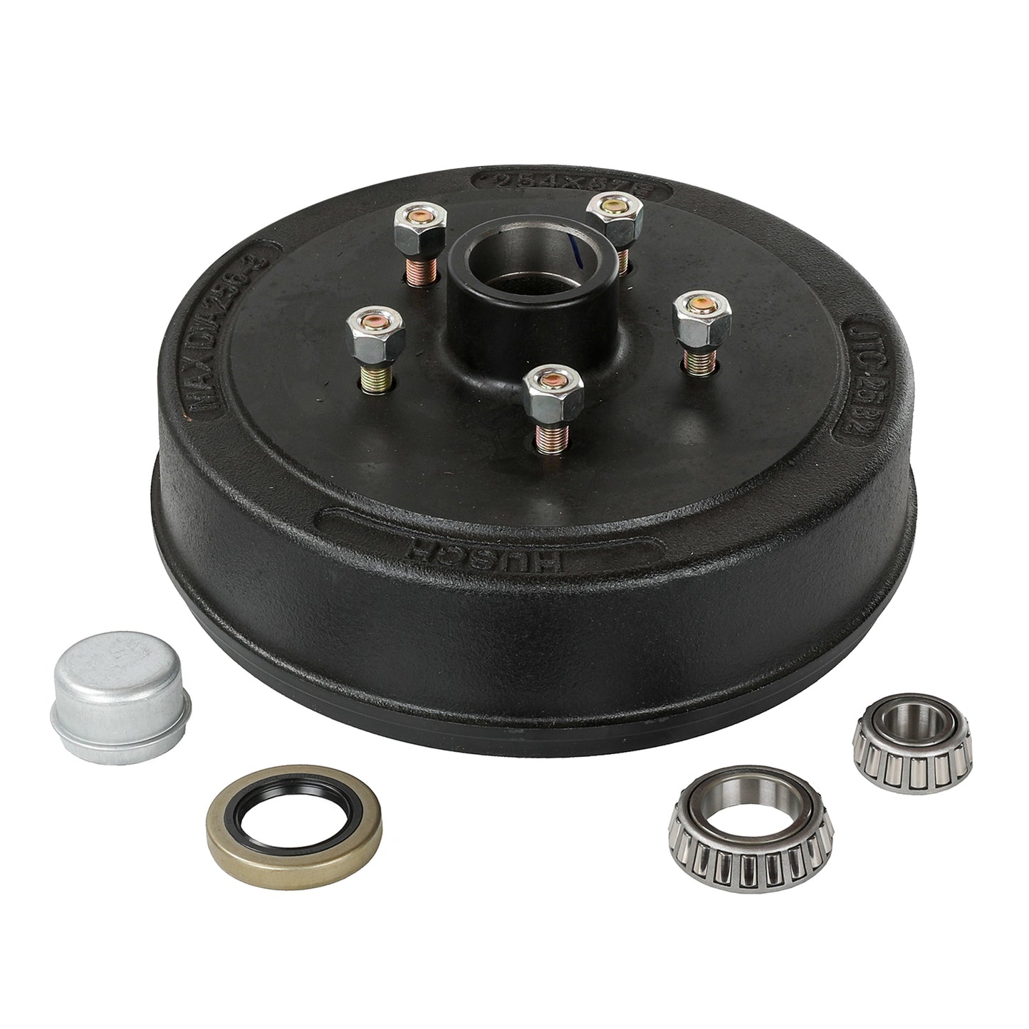 hub drum 10 x 2.25 inch Commodore 5 stud with slimline (Ford) bearing