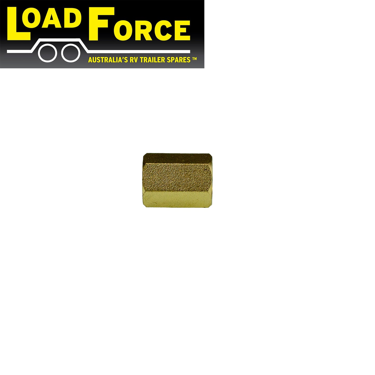 2 way hydraulic brass joiner for 3/16 inch brake lines and Hydraline. - Trailer Spares Direct