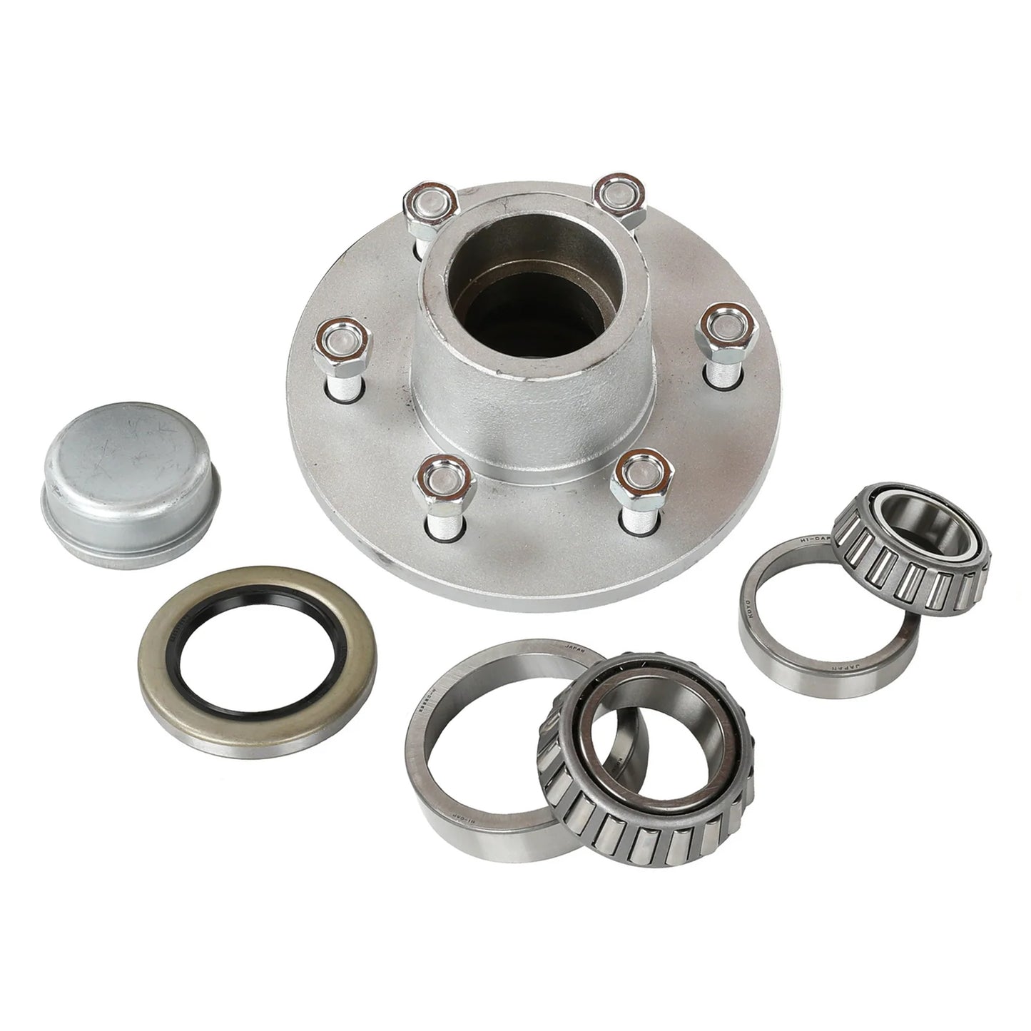 Hub assy 6 stud galvanised USA 25580/15123 Japanese bearing