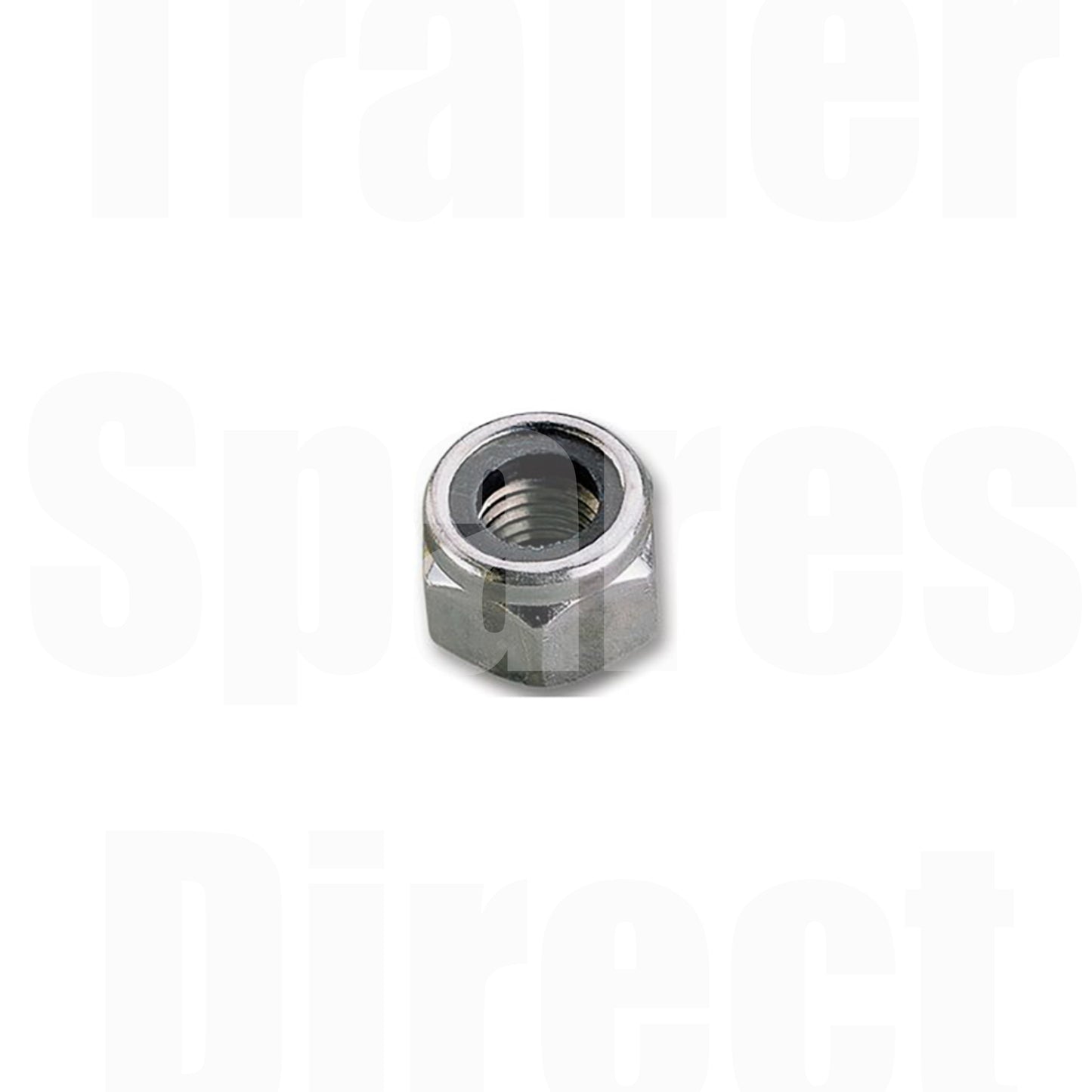 Nyloc nut for backing plates 7/16 UNF - Trailer Spares Direct