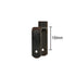 Rocker centre perch for 60mm trailer springs - 16mm pin