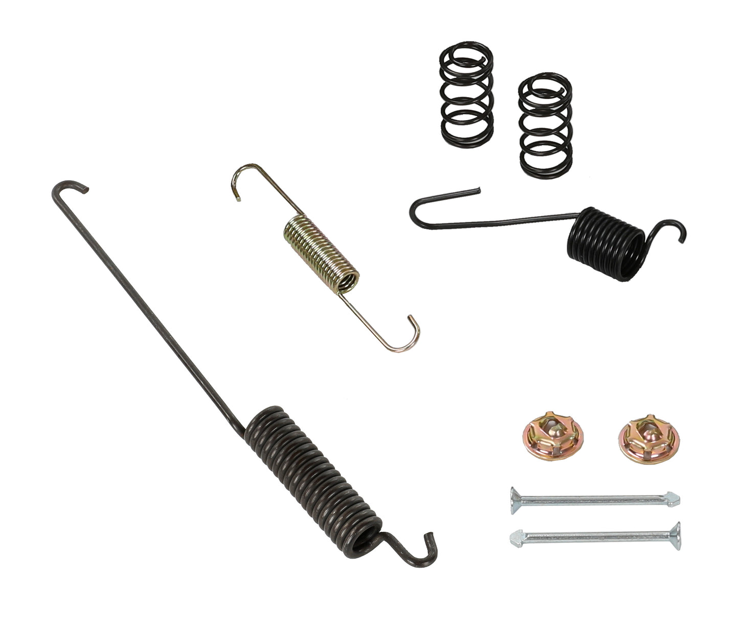 Spring hardware kit for 12inch electric brake backing plates - Trailer Spares Direct