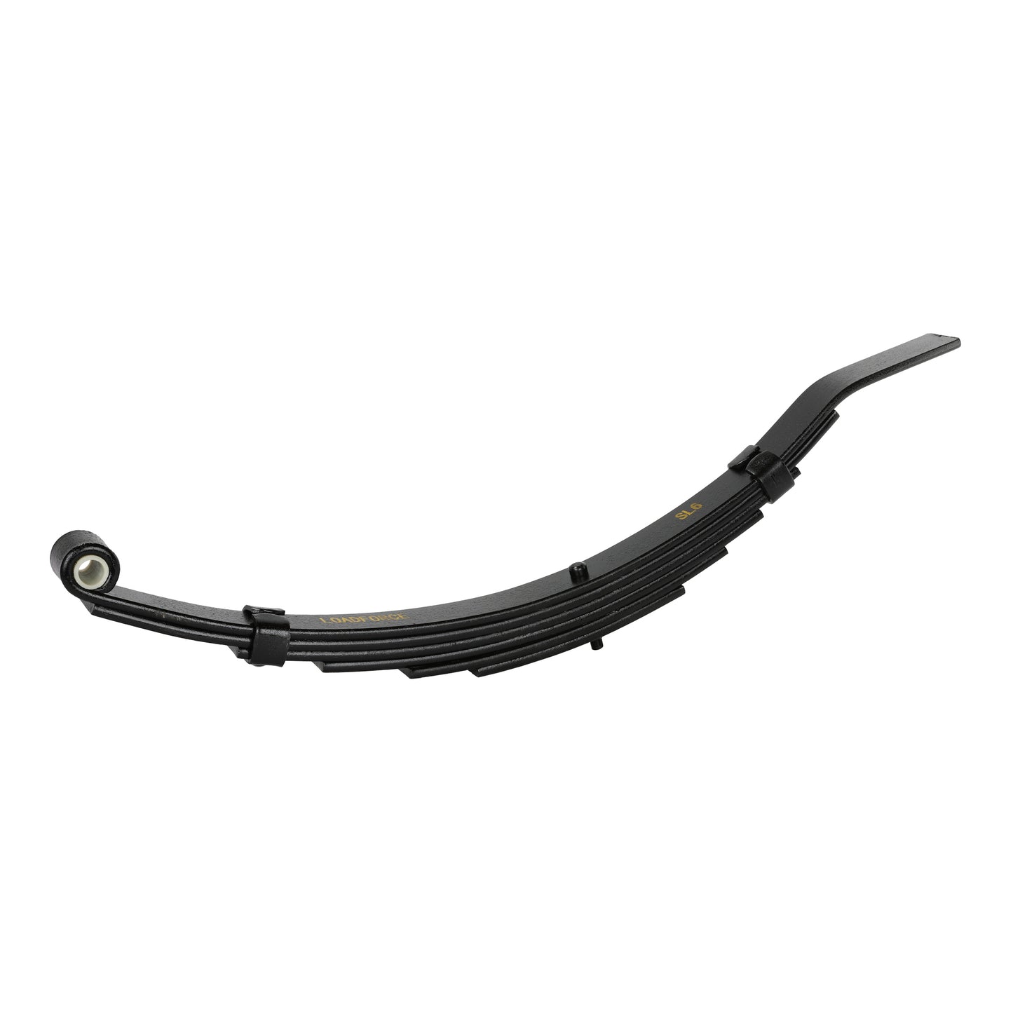 LoadForce 1500kg 710mm - 45mm x 8mm Slipper Spring 6 Leaf Black