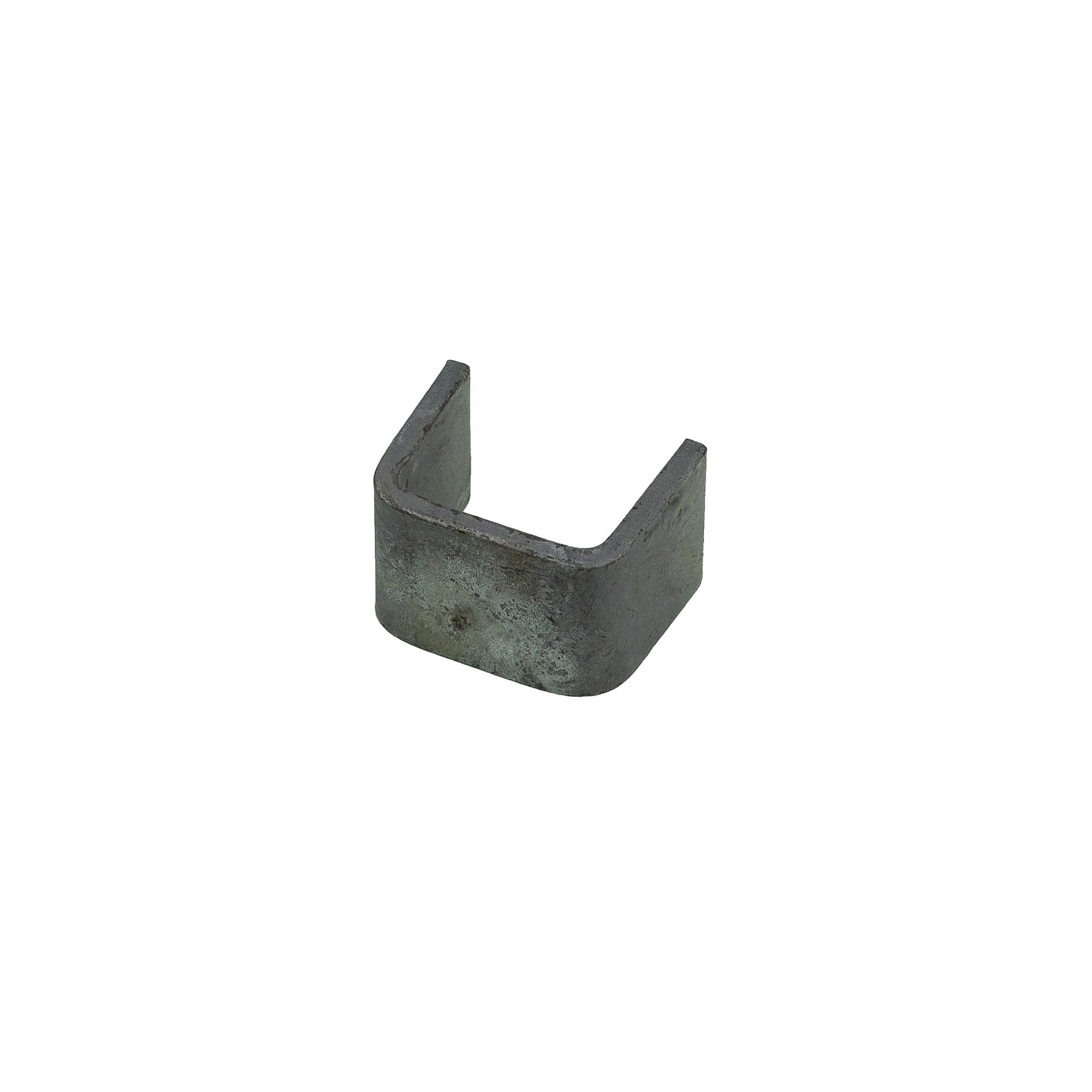 Slipper spring keeper galvanised for 45mm wide trailer springs