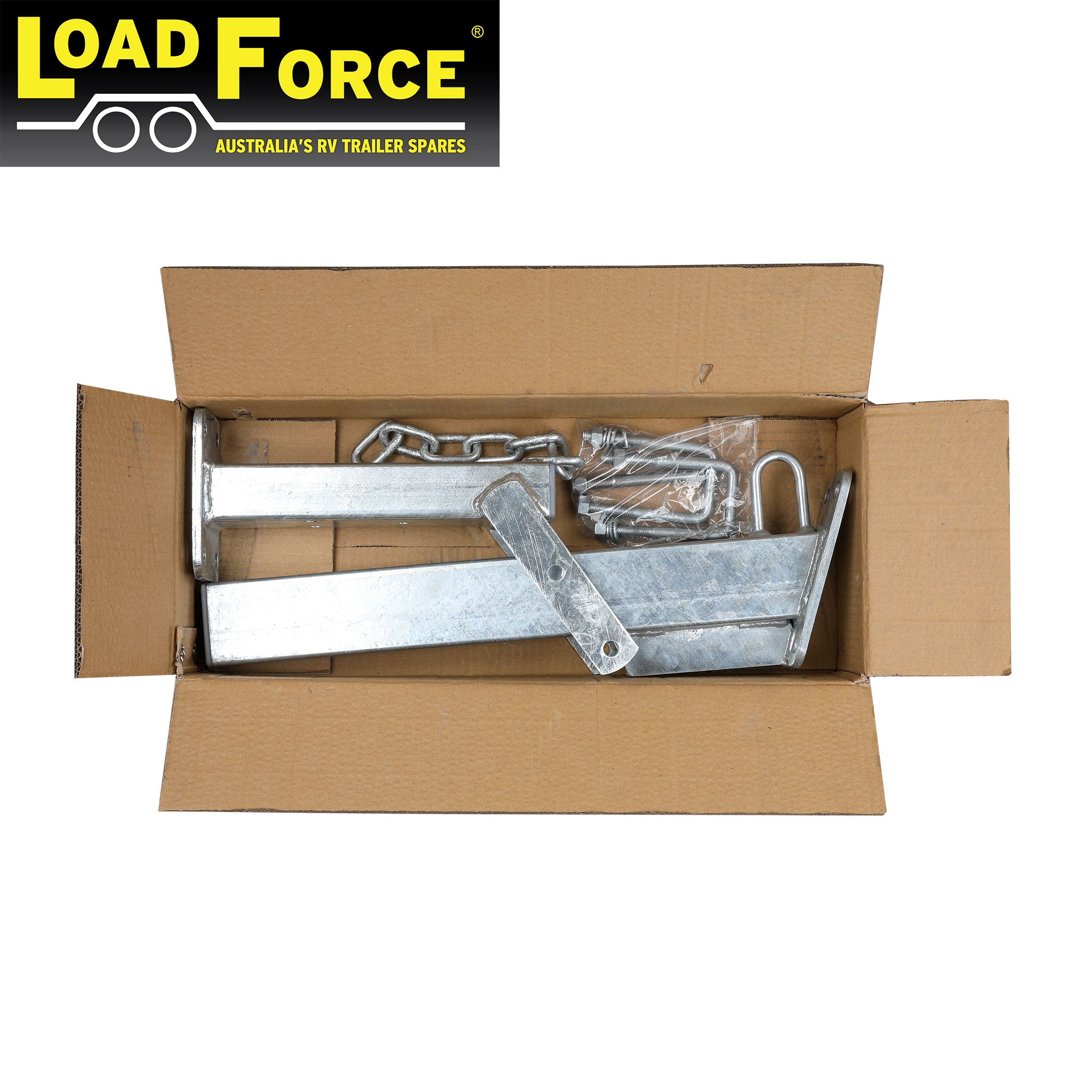 Winch post 2 x 3 inch post for 50mm draw bar