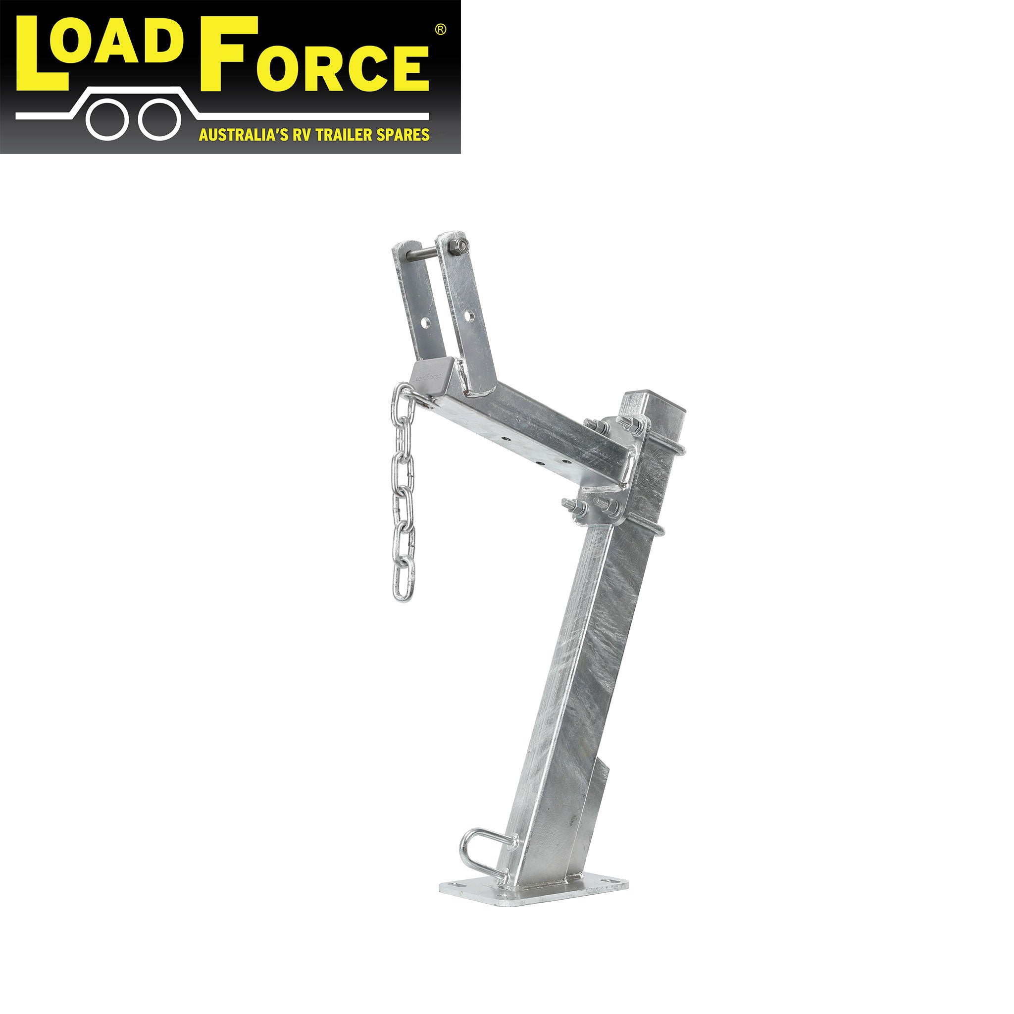 Winch post 3 x 2 inch  for 75-100mm draw bar