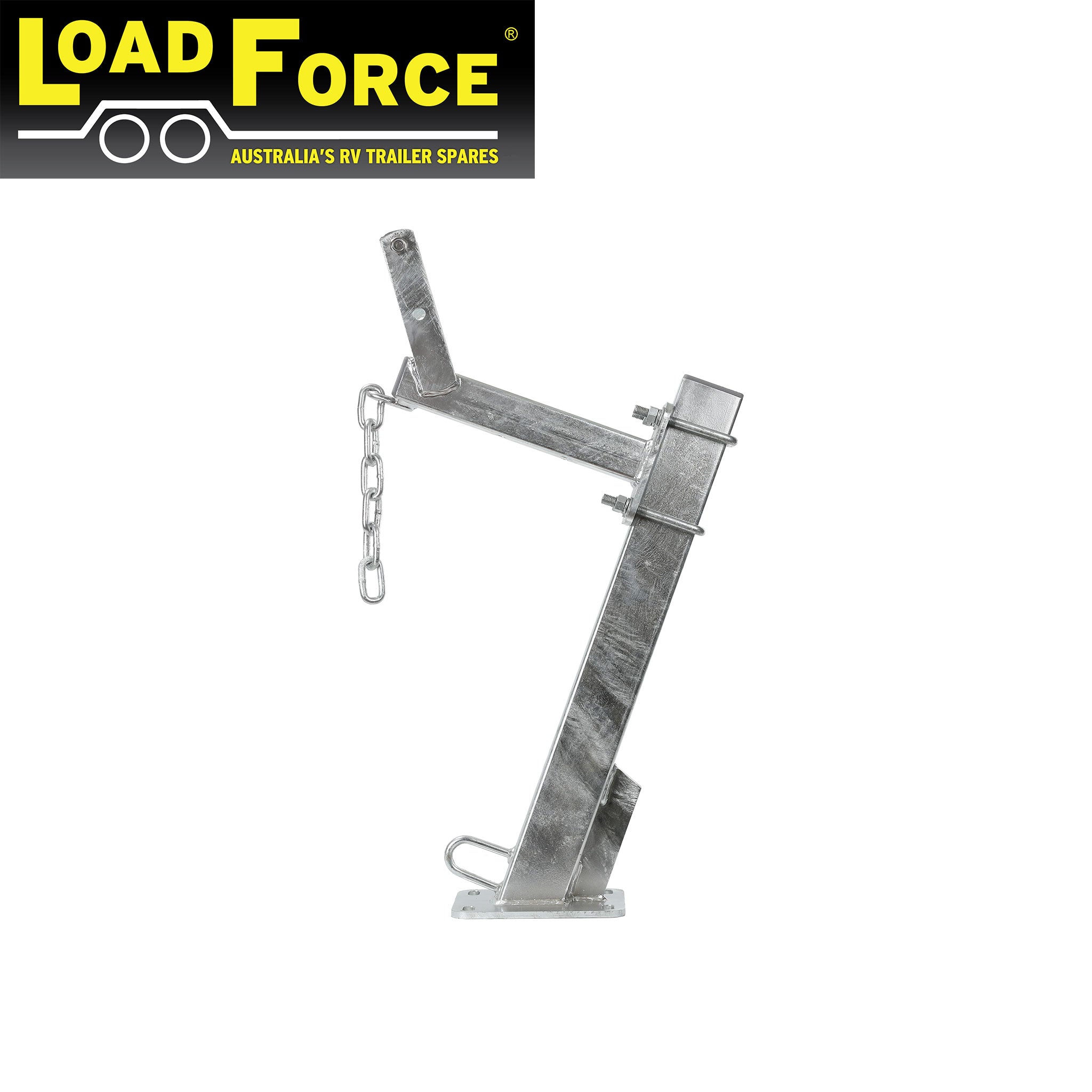 Winch post 3 x 2 inch  for 75-100mm draw bar