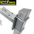 Winch post 3 x 3 inch heavy-duty for 75-100mm draw bar