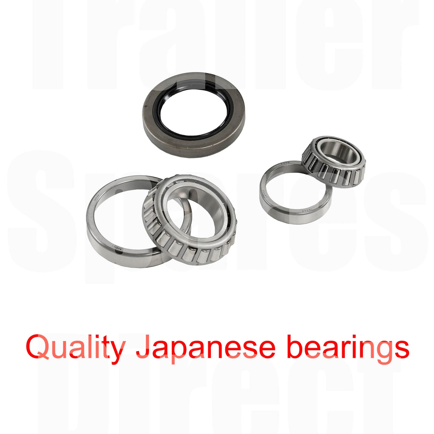 Bearing Kit - TX Japanese bearings with road seal - 1 set - Trailer Spares Direct