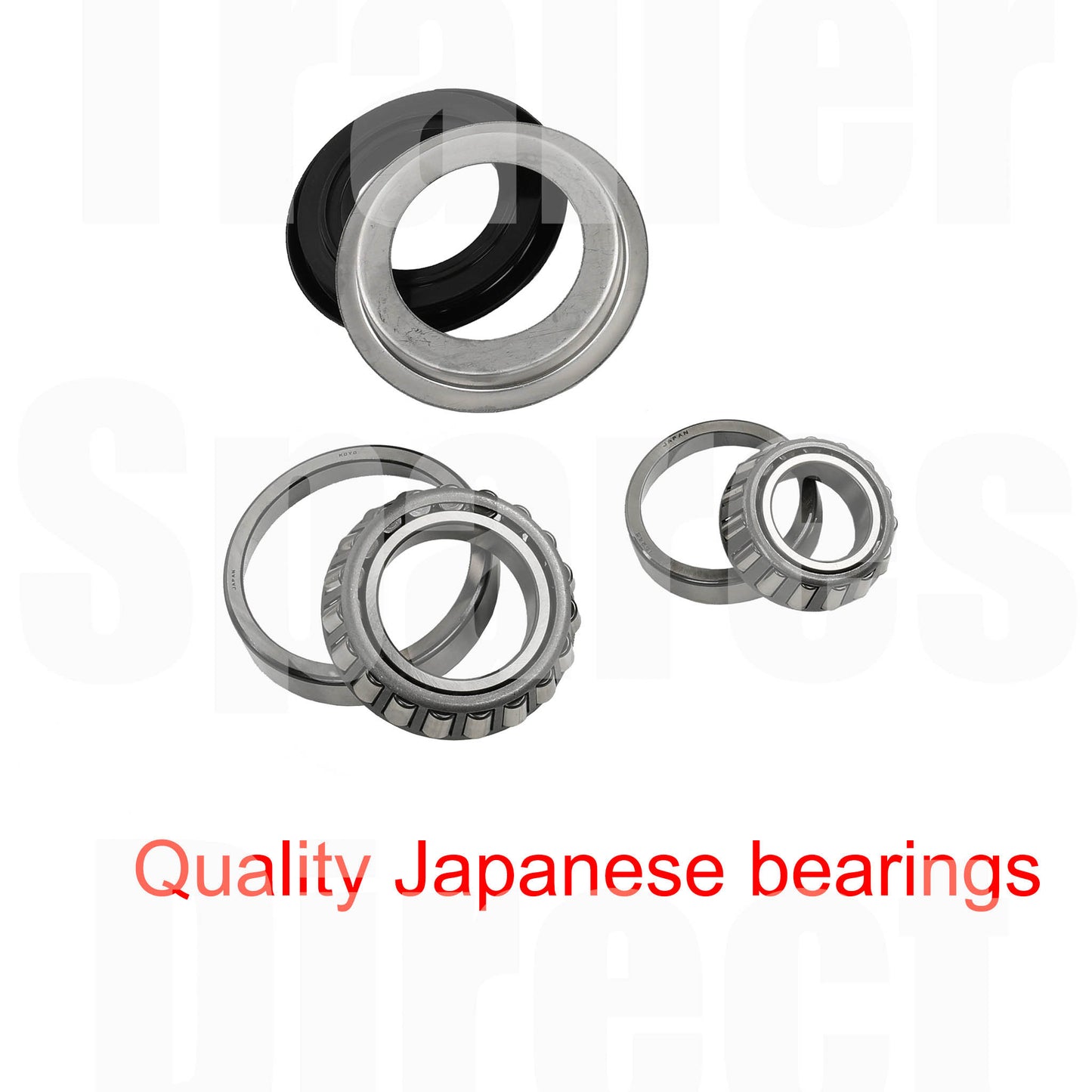 Bearing kit - TX Japanese bearings with marine seal - 1 set - Trailer Spares Direct