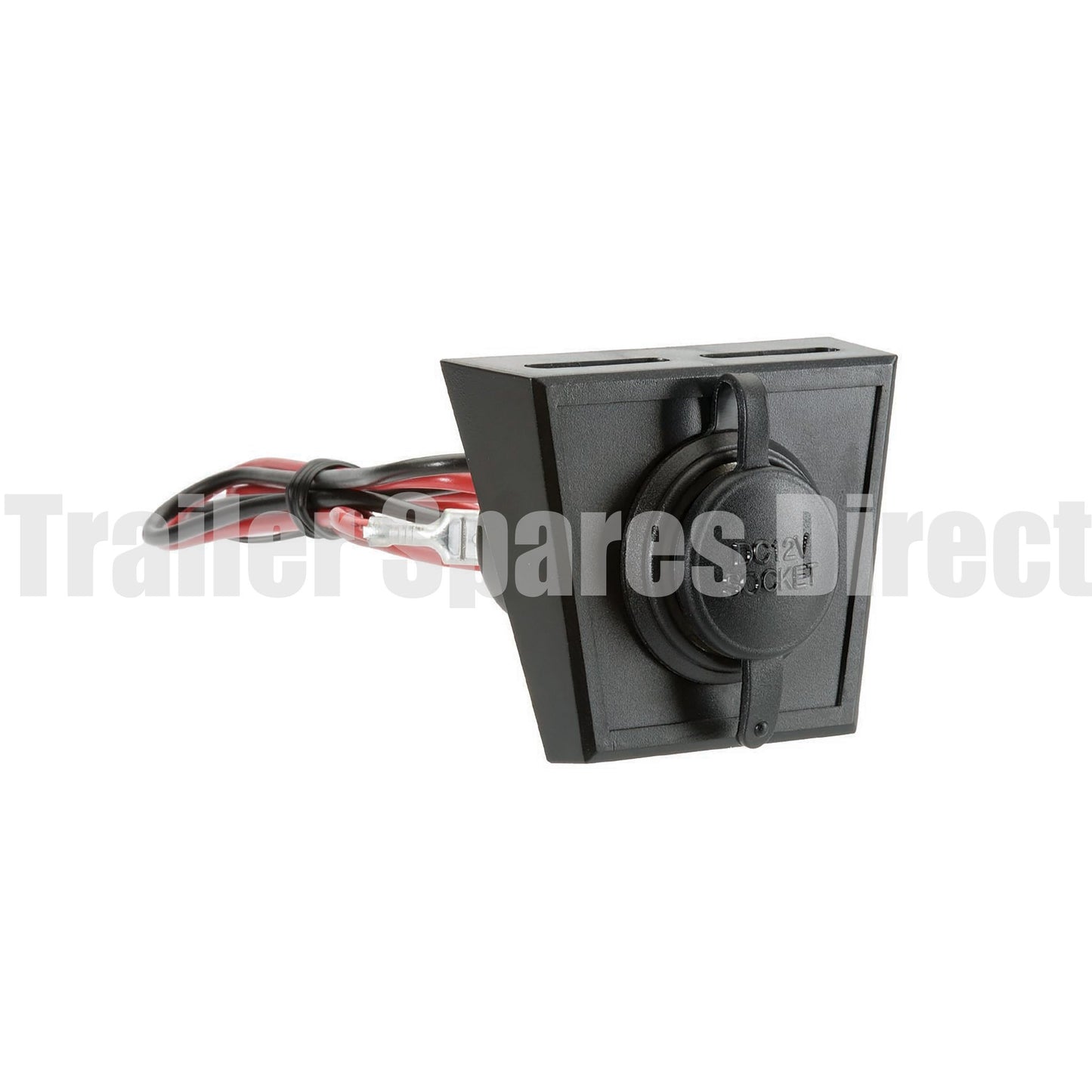 Narva accessory socket with optional mounting panel - Trailer Spares Direct