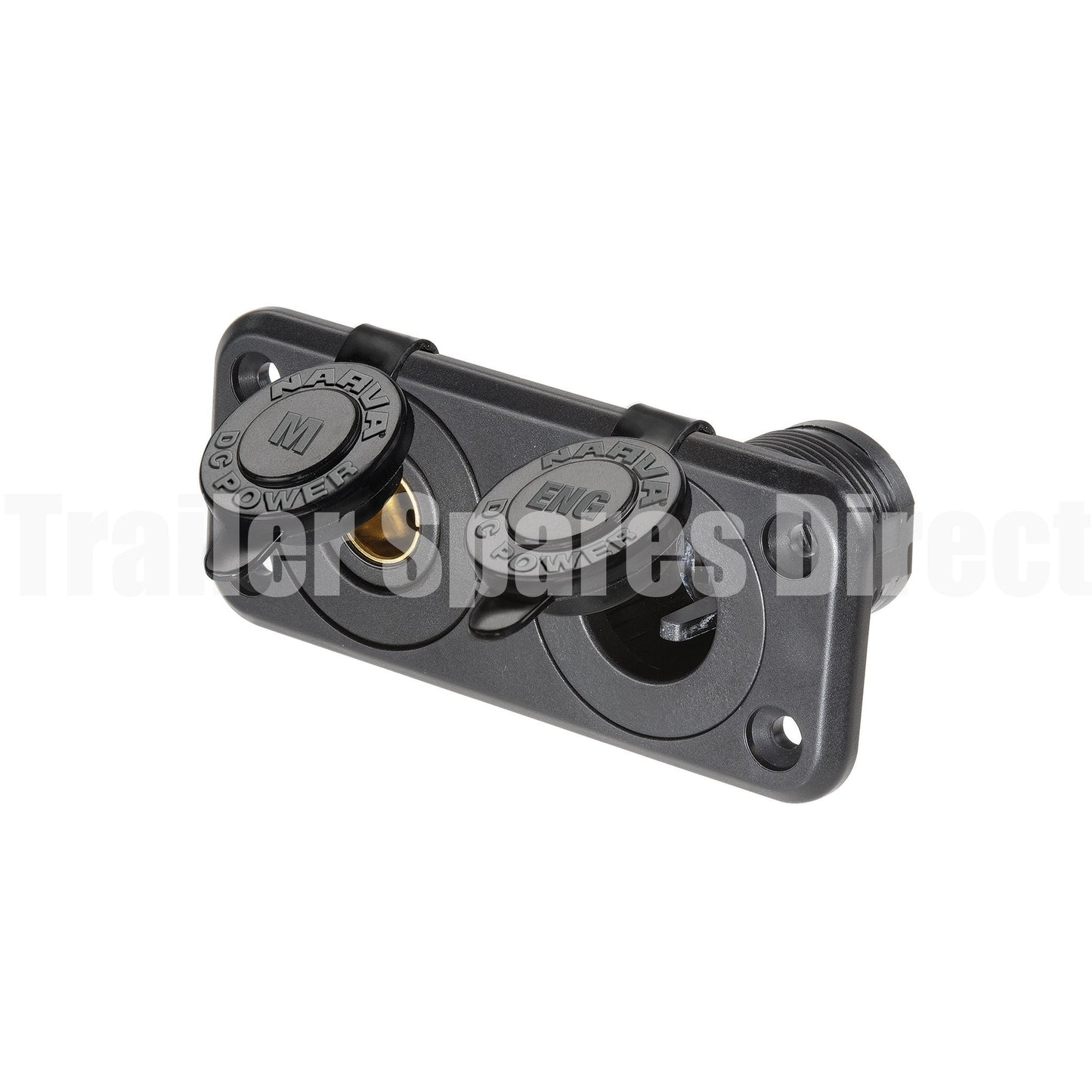 Narva heavy-duty twin Merit - Engel type sockets - Trailer Spares Direct