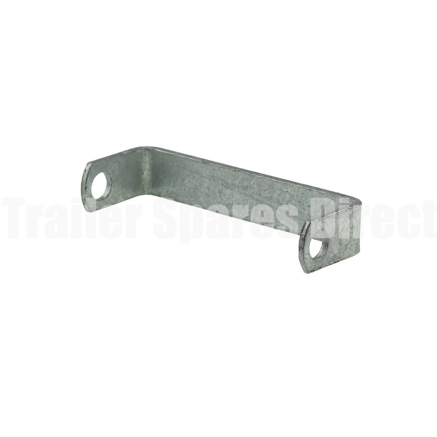 8 inch flat roller bracket 20mm hole galvanised - Trailer Spares Direct