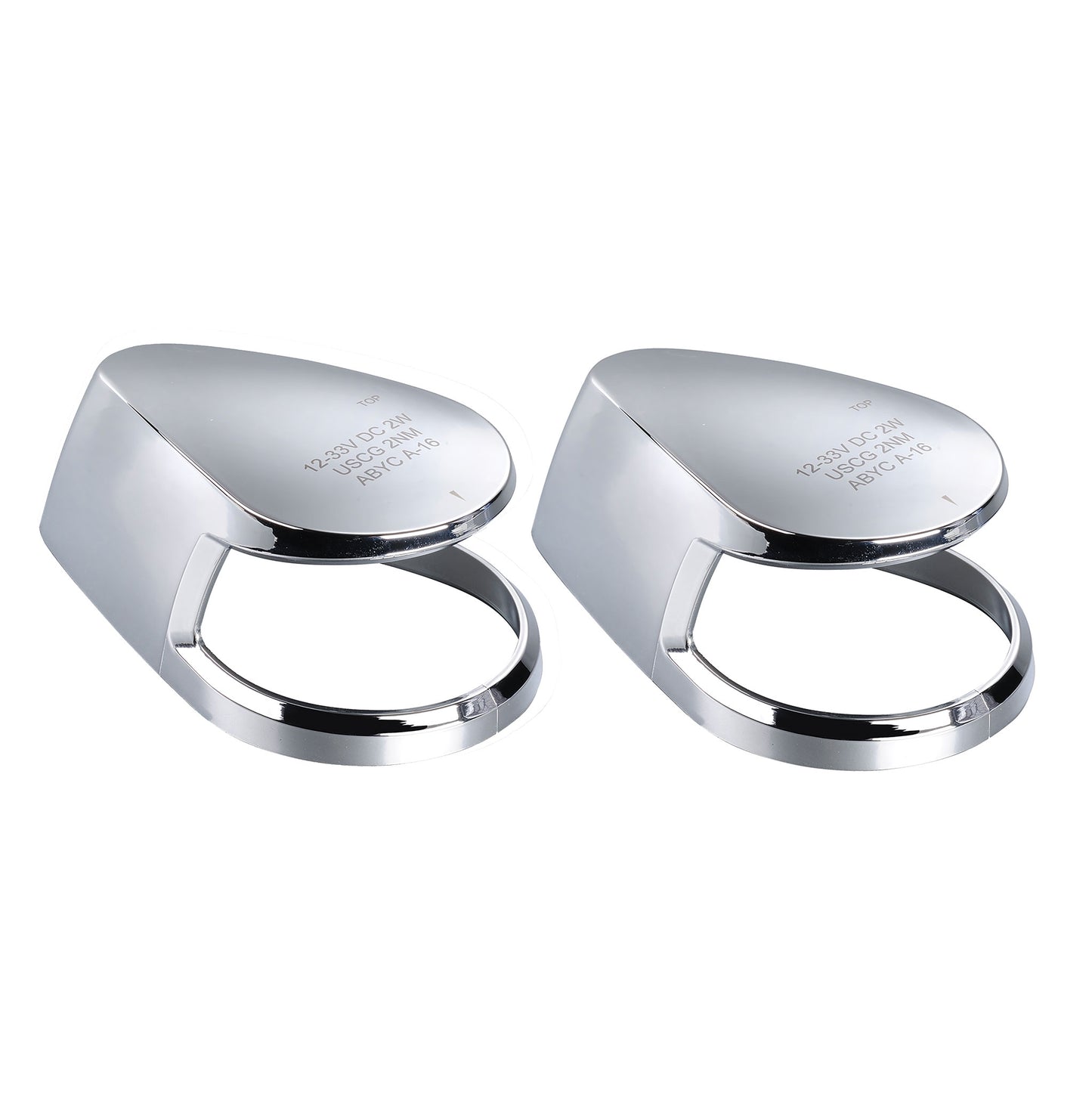 Chrome Cover suits 99082 Navigation lamps - Trailer Spares Direct