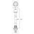 Narva 34-60 inch Plug In Telescopic LED Anchor Lamp 9-33v