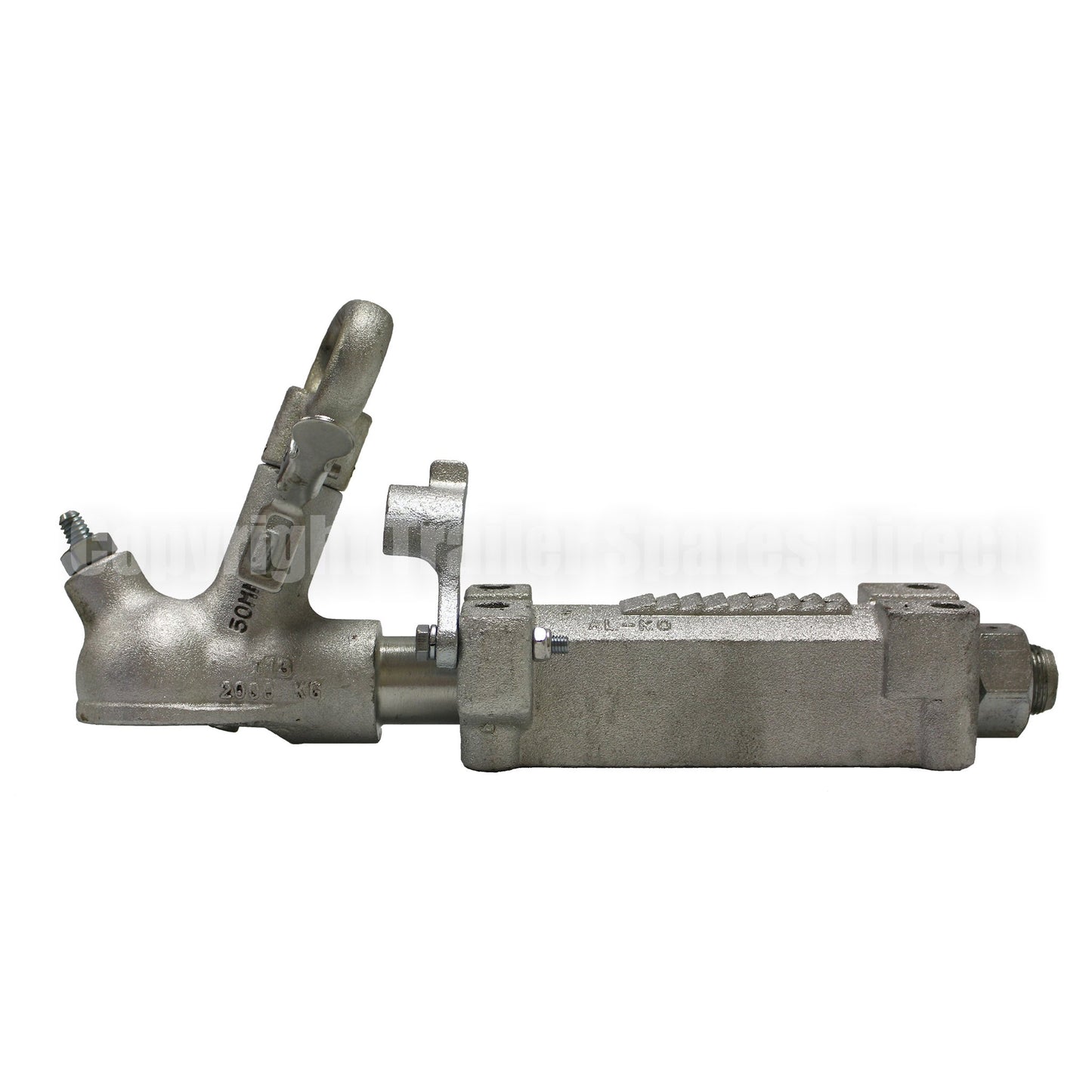 50mm override trailer coupling rating 4 bolt hole - zinc - rating 1200kg - Trailer Spares Direct