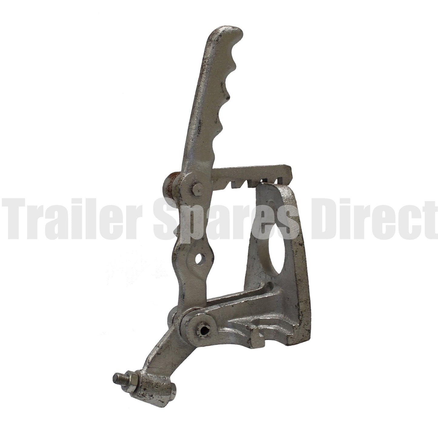 Hydraulic handbrake bracket for override coupling and master cylinder - zinc finish - Trailer Spares Direct