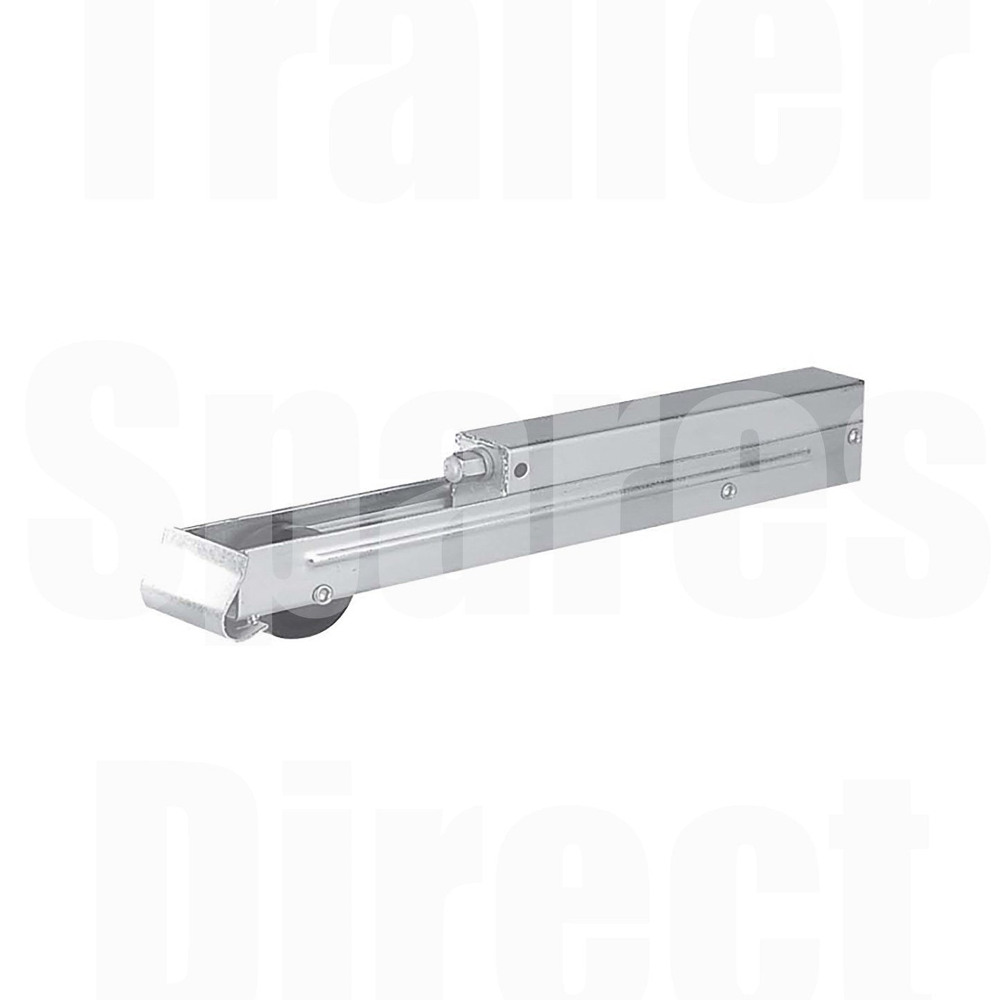 500mm adjustable landing leg with wheel hex head handle fitting - Trailer Spares Direct