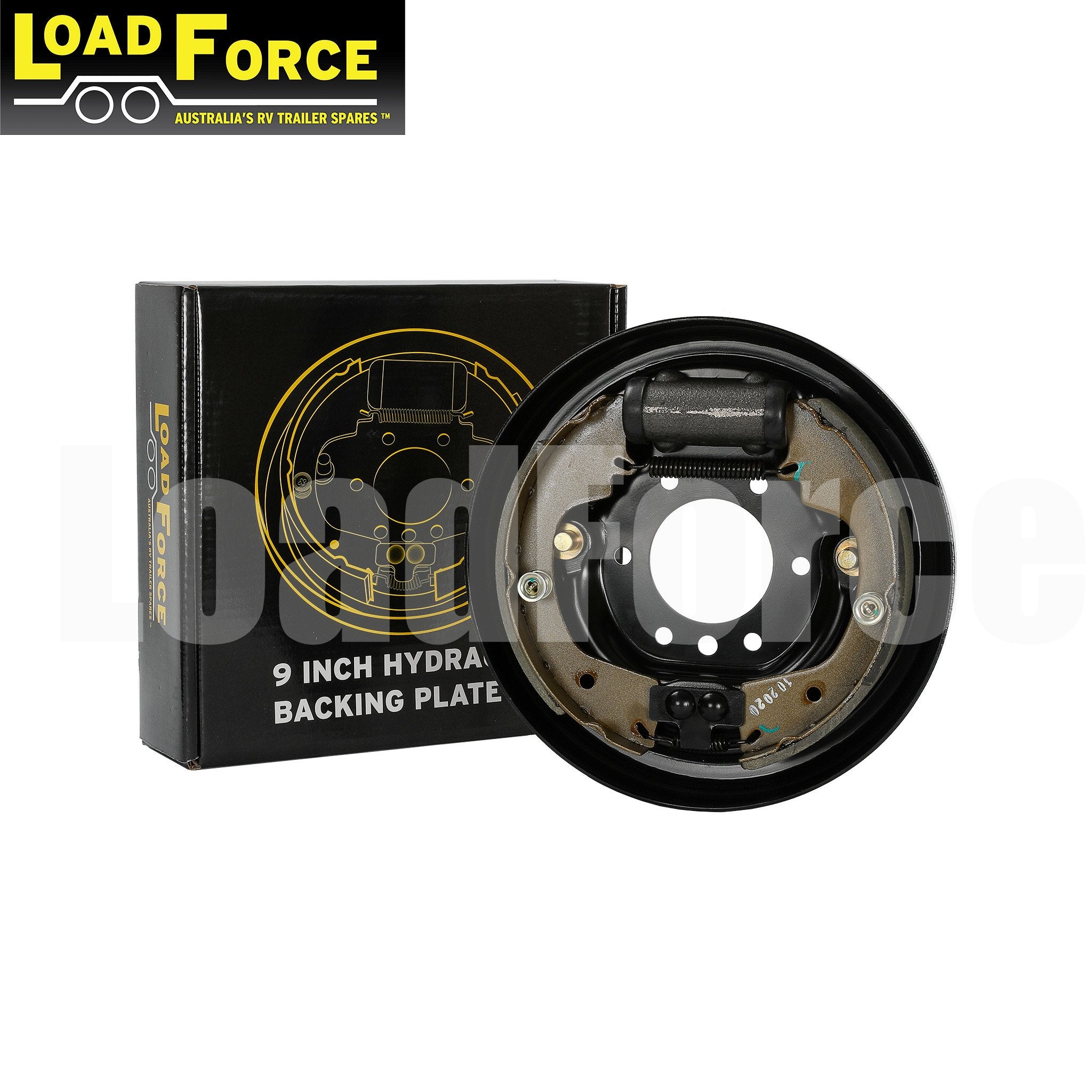 LoadForce 9 inch hydraulic backing plate assembly right hand