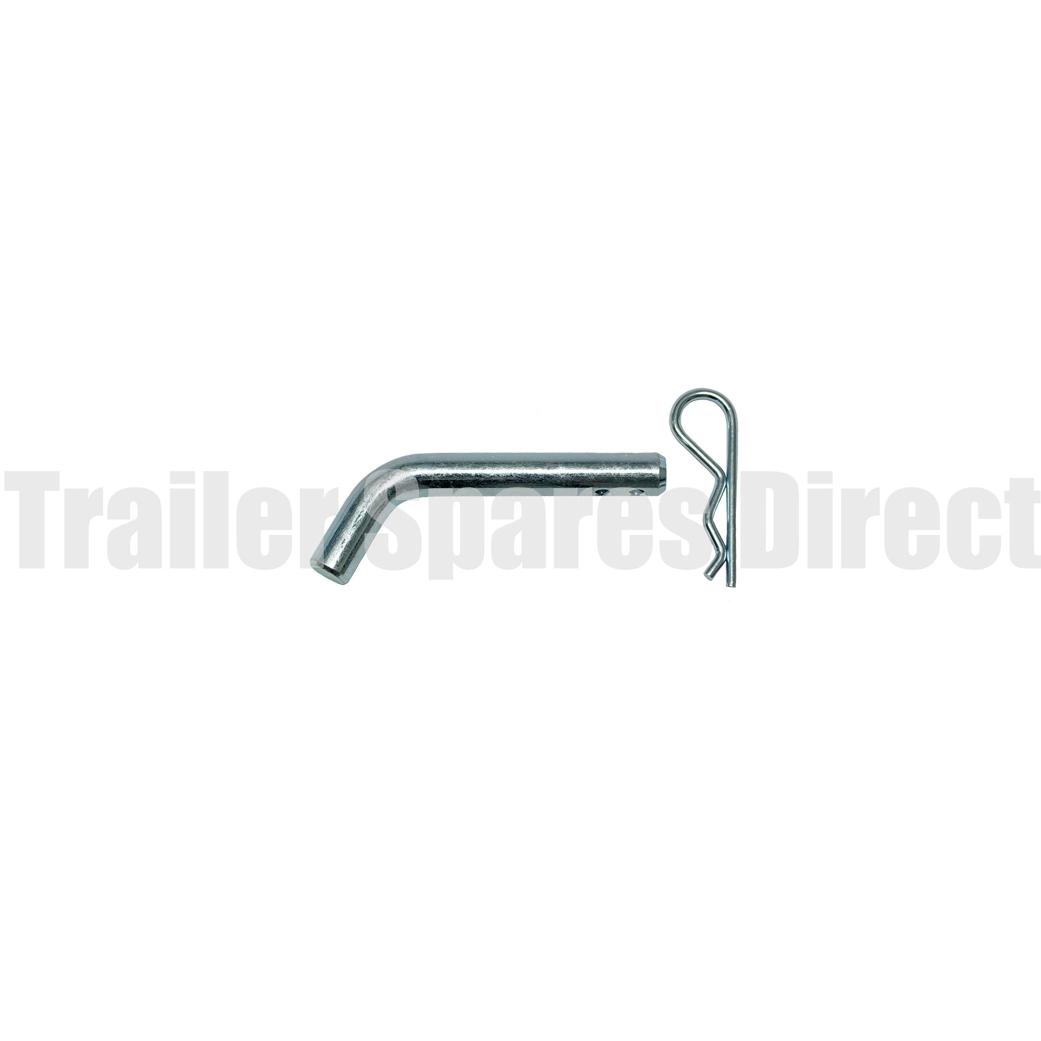 Hitch pin with R clip