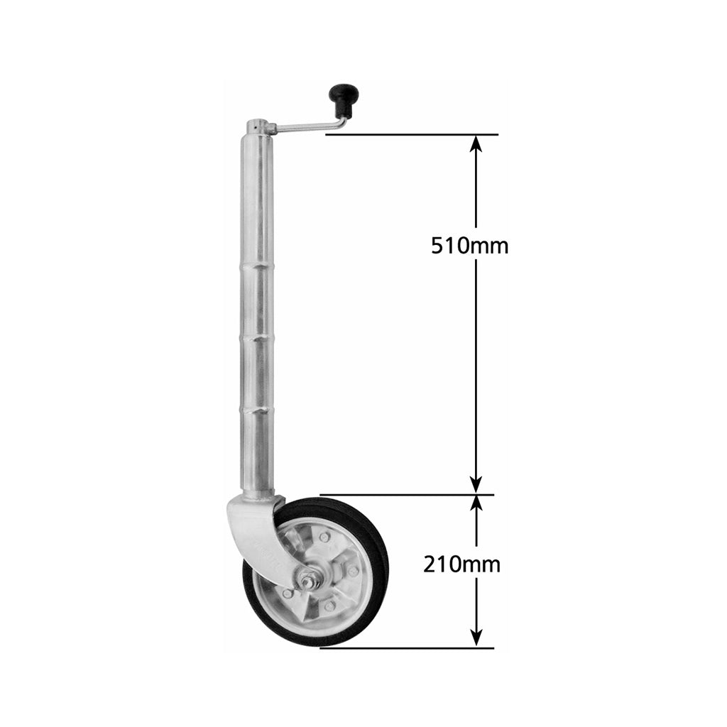 Jockey wheel extra height