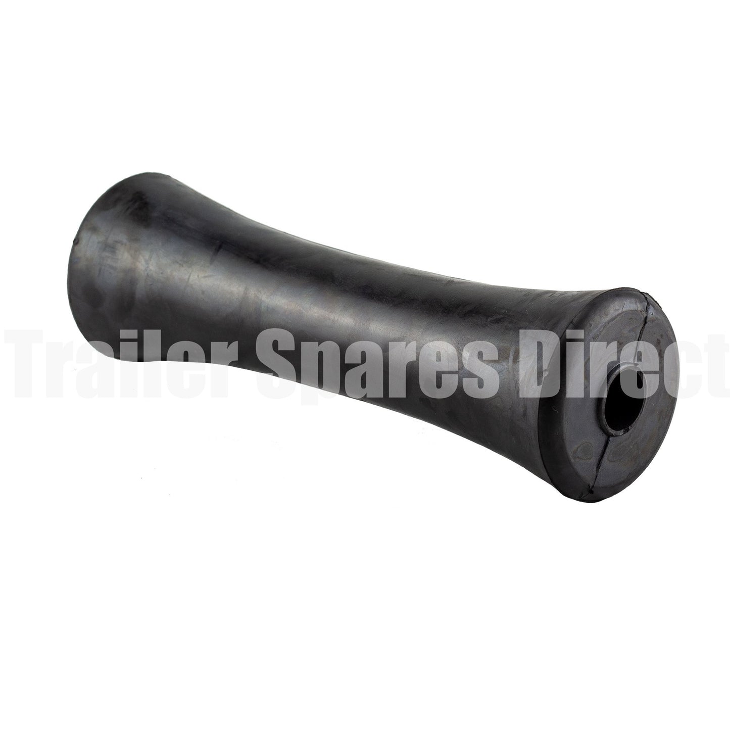 Concave roller 12 inch black rubber - Trailer Spares Direct