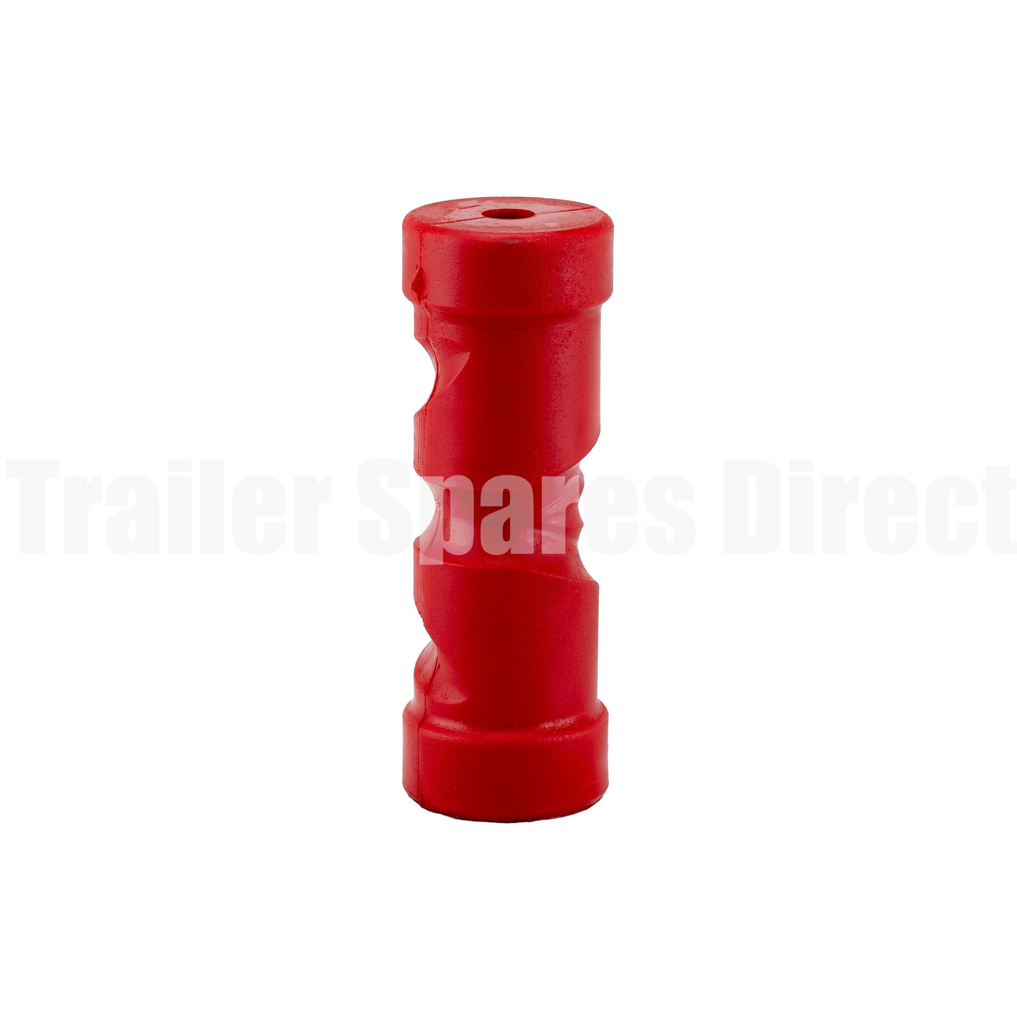 Keel Roller 8 inch Self Centering Poly Soft Red 17mm 91541