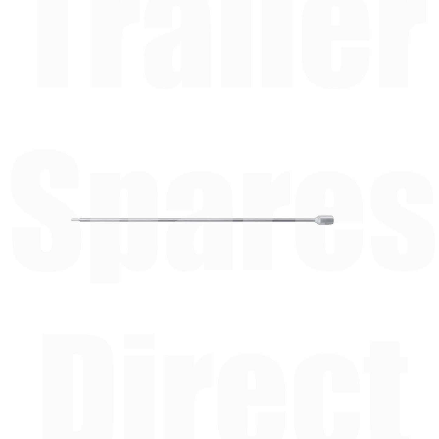 Hex head handle for adjustable leg - 590mm use with electric drill - Trailer Spares Direct