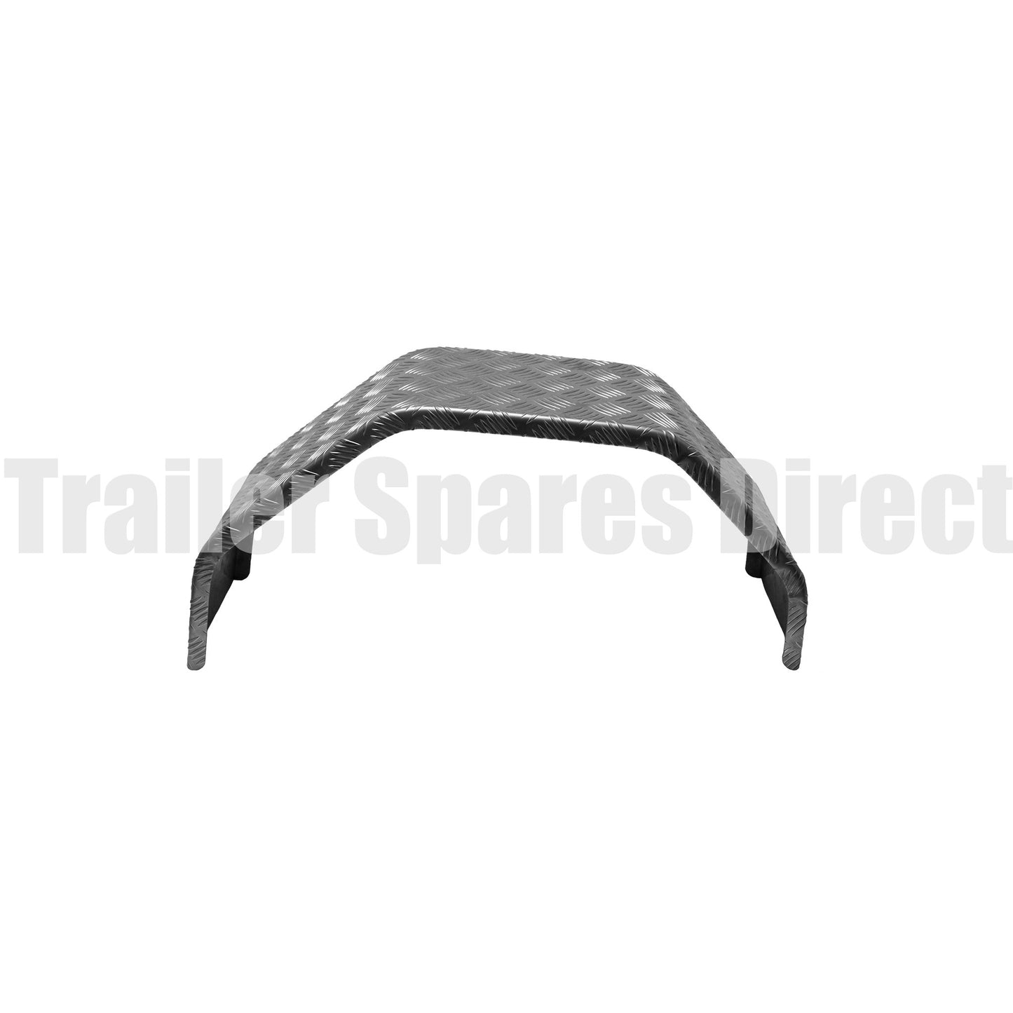 Mudguard - 14 inch wheel 770mm long x 9 inch wide aluminium - Trailer Spares Direct