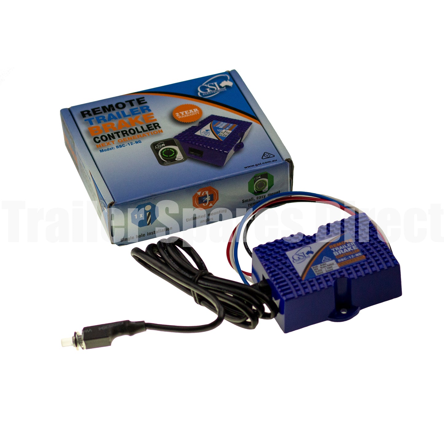 GSL Remote Head Electric Brake Controller 12 volt - Trailer Spares Direct
