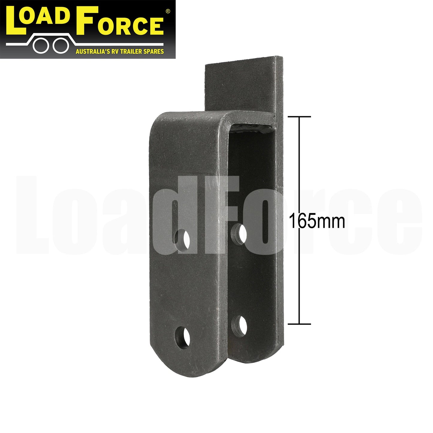 Rocker centre perch for 45mm trailer springs - 165mm long - Trailer Spares Direct