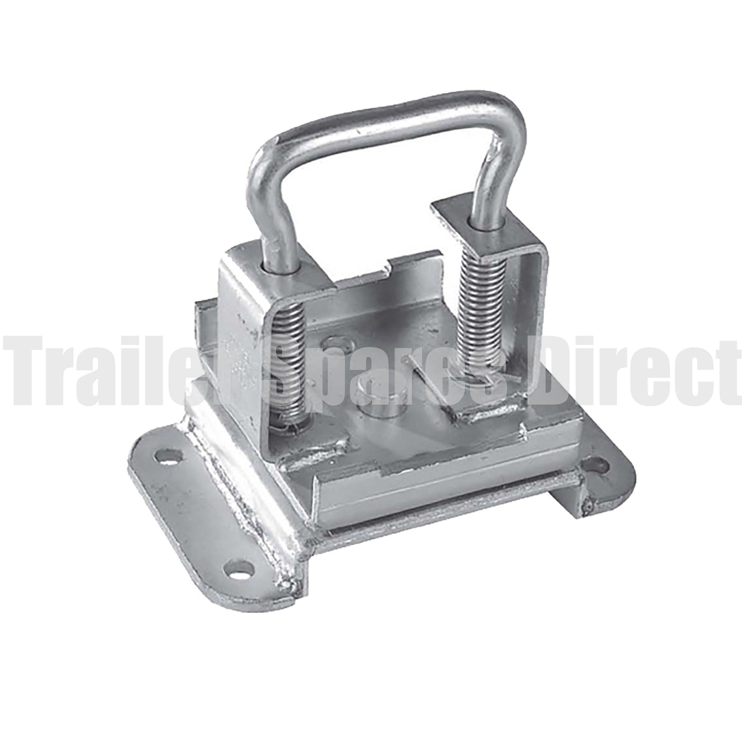 Pin locking swivel bracket for heavy-duty adjustable stands - 70mm tube - Trailer Spares Direct