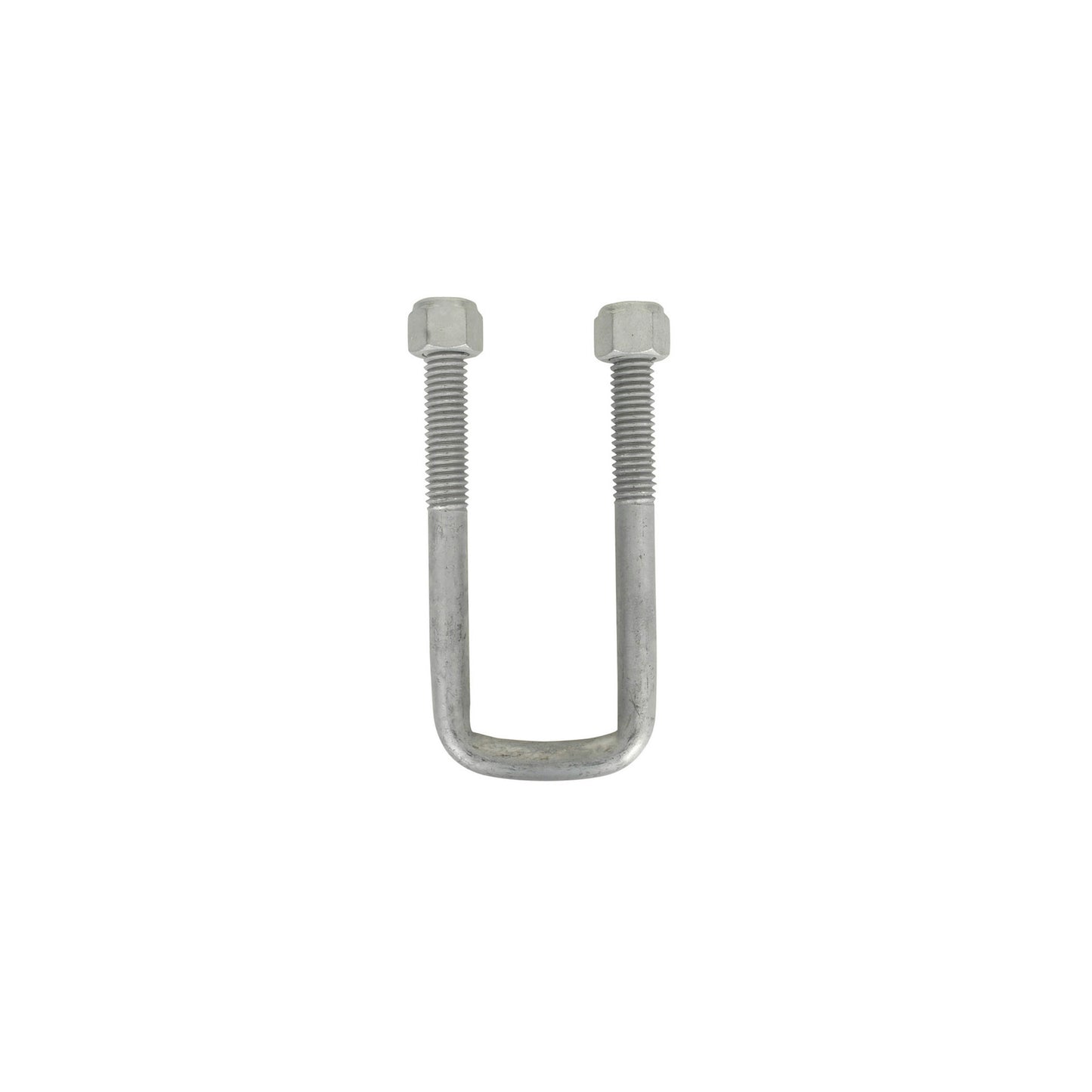 U-bolt 50mm square 4.5 inch long galvanised - Trailer Spares Direct
