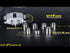 Load Force brake caliper stainless steel piston