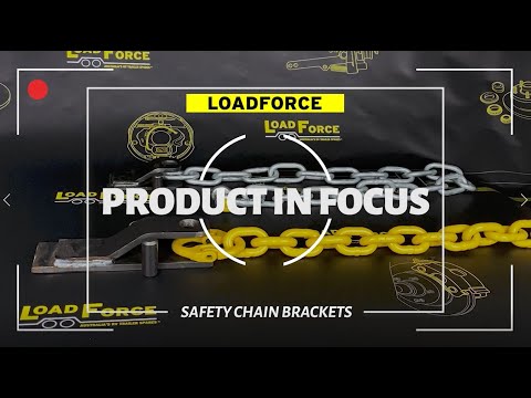 Trailer Safety chain mount bracket