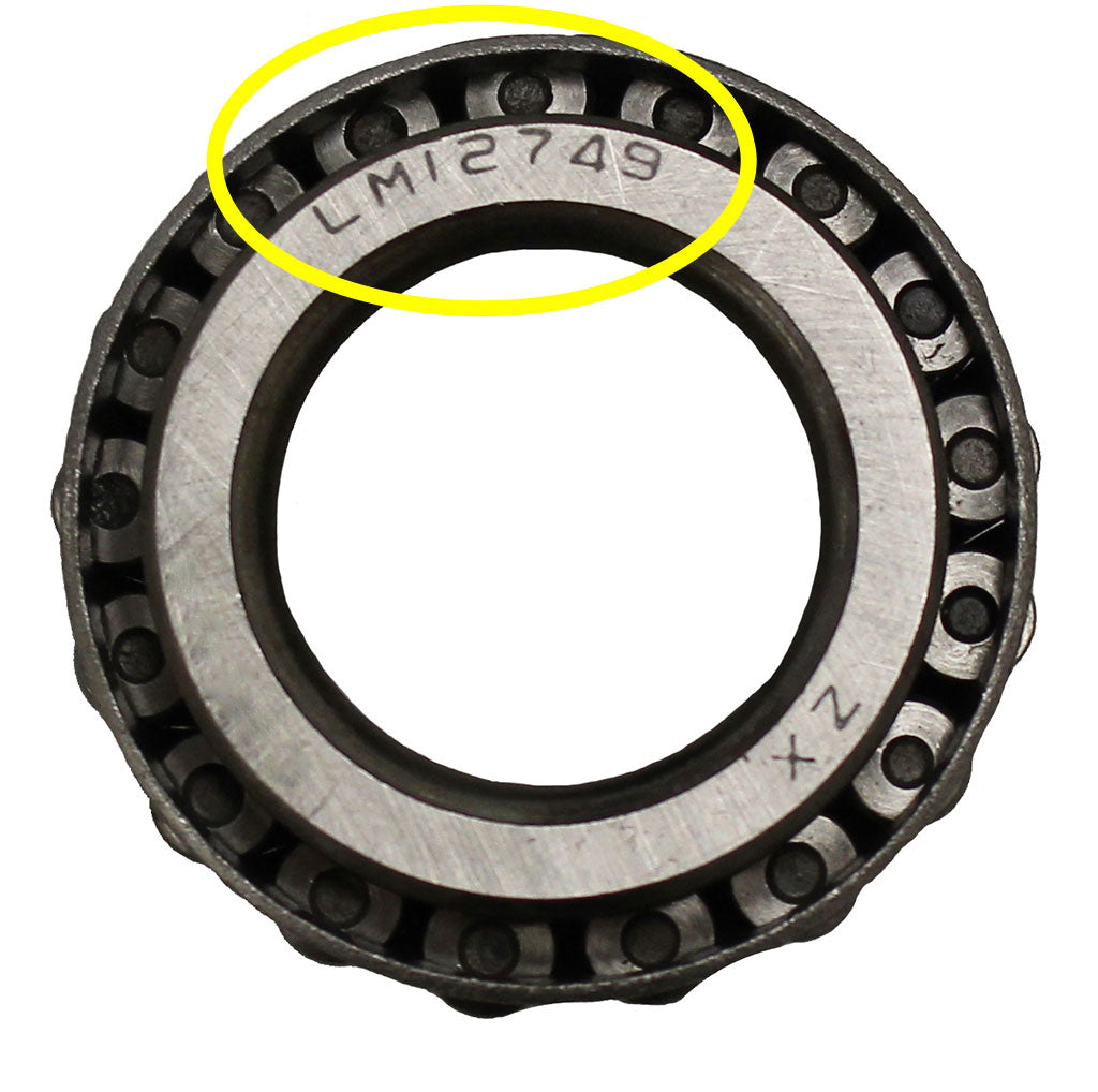 Bearing identification