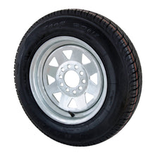 Steel Rim 14x5.5 inch Holden HT stud pattern (5 x 108mm PCD) with 850kg Tyre - Galvanized