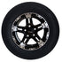 Predator Series 13x5 Alloy Wheel HT Stud pattern with 13" 165 670kg tyre
