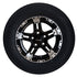 Predator Series 14x5.5 Alloy Wheel Ford Stud pattern with 14" 185 850kg tyre