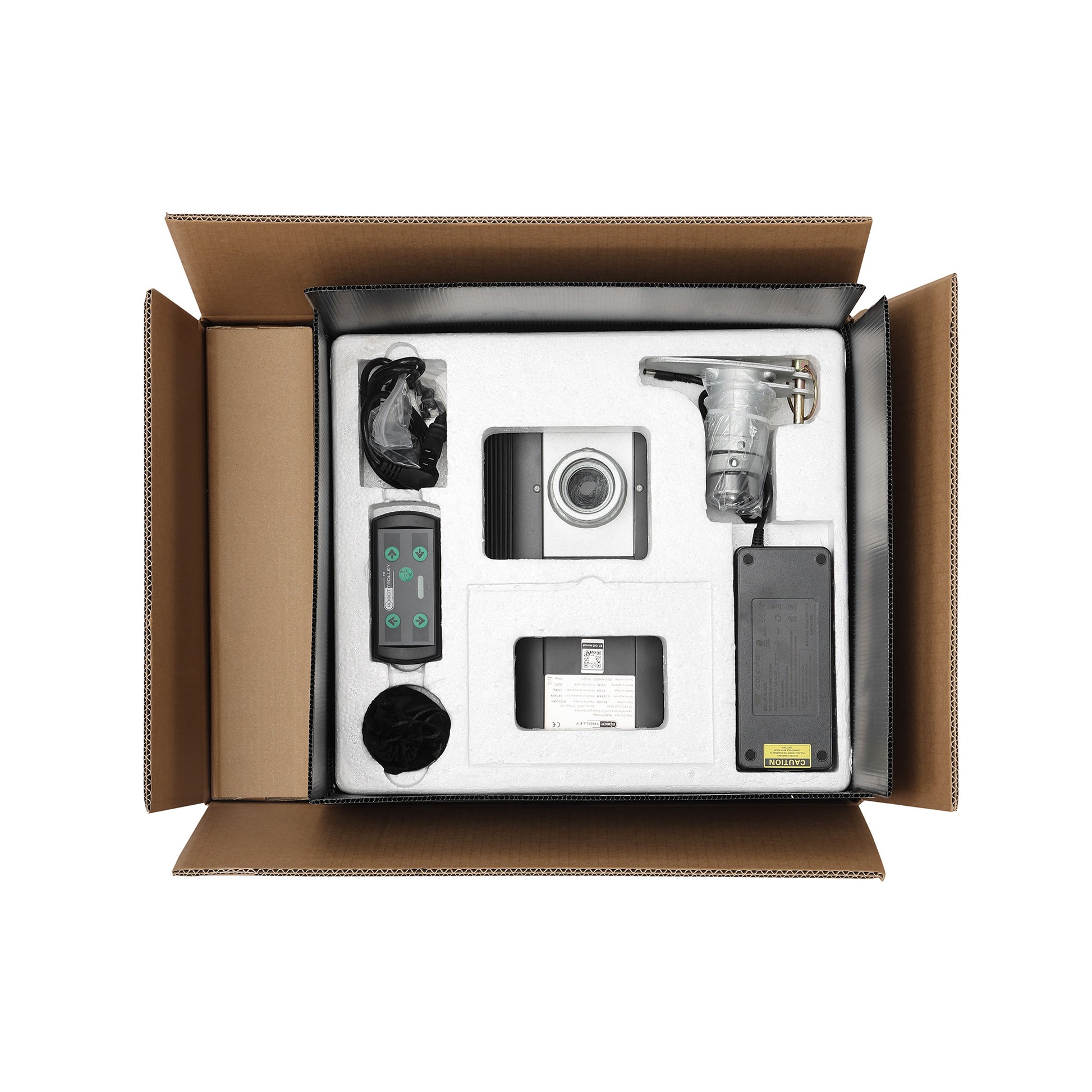 Robot Trolley RT1500RS G5 Quick Swap Battery Black - Trailer Spares Direct