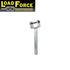 8 inch wood yoke angled 20mm stem galvanised