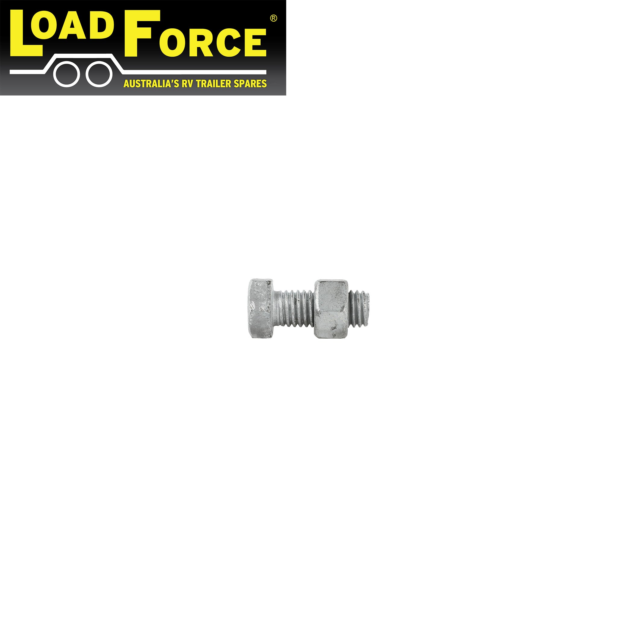 Slide Tube Adjuster Bolt & Nut Galvanise
