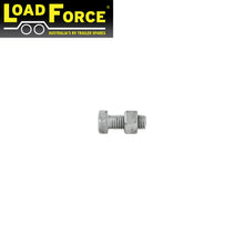 Slide Tube Adjuster Bolt & Nut Galvanise - Trailer Spares Direct